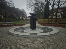 V mariborskem mestnem parku predstavili kopijo Štuhečeve fontane Gobice