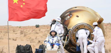 »Shenzhou 19«: Chinesische Astronauten wieder auf der Erde gelandet