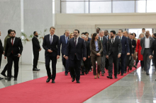 Varnostni svet ZN-a ob obisku v Siriji državi zagotovil podporo