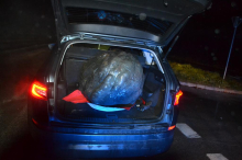 Kip Tita v Velenju ponoči ostal brez glave, policisti so jo našli v prtljažniku 49-letnega voznika