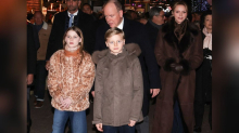 Fürst Albert II. von Monaco und seine Familie: Warm eingepackt zum Weihnachtsdorf-Opening