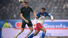 Bundesliga, 13. Spieltag – Sonntag: Hamburger SV gewinnt gegen Werder Bremen 