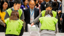 Niedrige Beteiligung bei Parlamentswahl in Hongkong