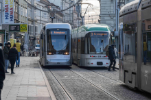 Grazer Bimlinien stehen still: Demo in der Innenstadt