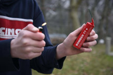 Opozorila o nevarnostih pirotehnike: 