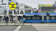 FOTO Tramvaj kod Autobusnog kolodvora naletio na ženu. Prevezli su je u bolnicu...