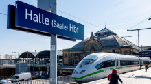 Bahn-Baustelle: Schnellere Fahrten - Bahnstrecke Berlin-Halle wird geöffnet