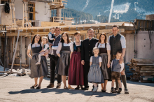 Das Unglück hat vieles zerstört, nicht aber den Familienzusammenhalt