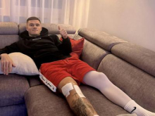 Luka Bobičanec je uspešno prestal operacijo kolena