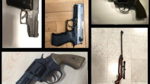 FOTO Trojcu iz Međimurja uzeli oružje: Policija je u kućama pronašla pušku, pištolje...