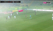 Dva gola u prvih osam minuta; pogledajte ludnicu na derbiju Istre i Rijeke