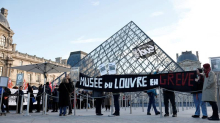 Louvre u ponedjeljak zatvoren