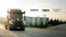 Tovornjake Daimler Trucka bo avtonomno usmerjal izraelski Innoviz