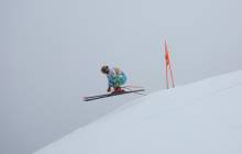 V Val Gardeni zaradi dežja odpovedali drugi trening smuka