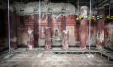 U vili kod Pompeja otkrivene nove freske s izvanrednim detaljima i bojama