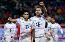 Bayern na kratek zimski odmor z devetimi točkami prednosti