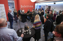 Mitja Čander in Aleš Šteger se umikata z vrha Založbe Beletrina