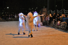 VATROMET I DEDA MRAZ NA KLIZALJKAMA: Zvanično otvoreno klizalište na Lagatoru