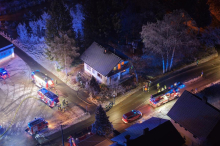 Über 180 Feuerwehrleute bei zwei Bränden in Oberkärnten im Einsatz