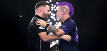 Darts-WM 2026: Arno Merk wirft Ex-Weltmeister Peter Wright aus dem Turnier
