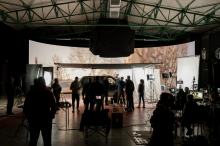 Tik pred božičem je padla prva klapa nove miniserije Trezor, ki jo snema Televizija Slovenija