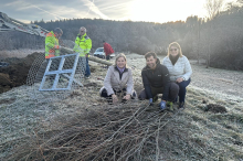 Neuer Storchenhorst: Jetzt lädt auch Mariatrost Störche zum Brüten ein
