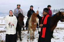 Reiterhof Köck: Traditionelle Reiter - & Pferdesegnung zum Stefanietag 