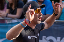 Zieleinlauf nach der Transplantation: Mit neuer Niere zum Ironman