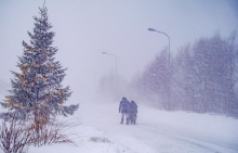 Sever Evrope zajelo snežno neurje z močnimi vetrovi. Na Švedskem dve žrtvi.