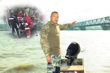 U Dunavu sam video obrise lica! Samo su mu usta i nos bili iznad vode: Mladić (21) skočio sa mosta, a onda se u čamcu pojavio - on! 