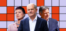Olaf Scholz, Sahra Wagenknecht, Robert Habeck: Die politischen Absteiger 2025
