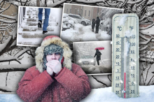 EVROPI PRETI ZVER SA ISTOKA, A ŠTA ČEKA NAS! Cela Srbija jutros u minusu, u Sjenici - 10, a ovo je drugi najhladniji grad! Stiže i sneg, u subotu NOVI ŠOK!