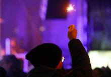 Skok v leto 2026 tudi na številnih silvestrovanjih na prostem, silvestrska noč bo jasna in mrzla