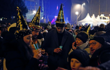 Silvestrovanja po državi tudi na prostem, noč jasna in mrzla