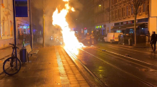 Neujahr: Mehrere Feuer in Silvesternacht in Leipzig