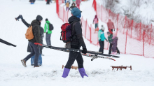 Wintersport: Wintersportfans nutzen Schneewetter im Harz