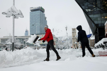 V BiH-u zaradi obilnega sneženja 45.000 gospodinjstev ostalo brez elektrike