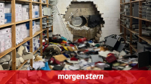 morgenstern: Im Pott sucht Polizei in Coup-Bank – in Berlins Dunkel suchen Diebe die Millionen