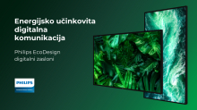 Philips Signage 3650 EcoDesign (QE Line): trajnostni digitalni zasloni za sodobno digitalno prikazovanje