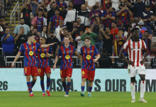 Barcelona s petardo v mreži Ahtletica gladko v finale