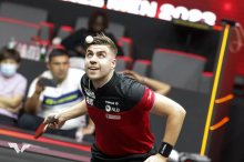 Jorgić v novo leto vstopil s porazom