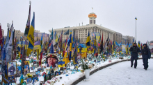 Ukraine-Krieg: Selenskyj warnt vor russischen Angriffen in Frostperiode