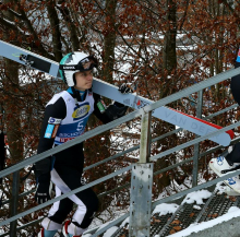 Rok Masle po padcu v Saporu in poškodbi že na poti v domovino