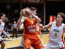 Cedevita Olimpija se je prepozno prebudila na Dunaju