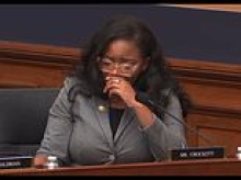 Jasmine Crockett is blasted for her dramatic teary-eyed tribute to anti-ICE protester Renee Good