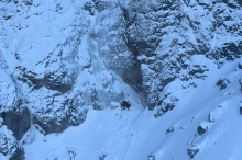 Eiskletterer abgestürzt: Kärntner Flugretter in Slowenien im Einsatz