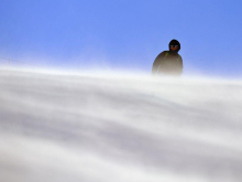 Superveleslalom zaradi svežega snega in vetra odpovedan