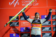 Nordische Kombination: Johannes Lamparter gewann in Otepää