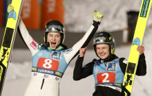 Prevc na Ljubnem povezala rekordnih pet zmag, več kot 1000 točk ima le Takanaši