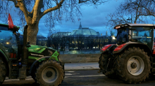 Landwirte protestieren mit Traktoren in Paris gegen Mercosur-Abkommen